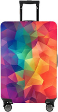 MosaiRudo Travel Luggage Covers For Suitcase Tsa Approved,Suitcase Cover Protector Fit 18-32 Inch Luggage Travel Accessories (T2483, M)