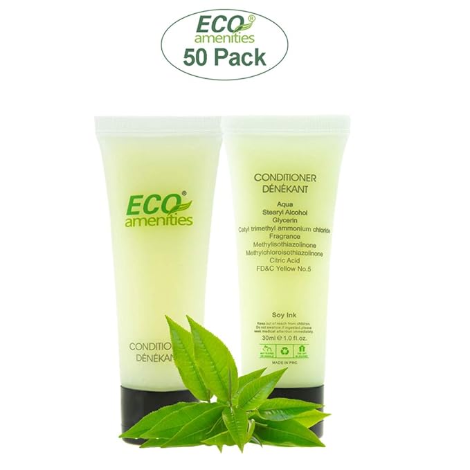 ECO Amenities 150-Piece Travel Kit: Soap, Shampoo & Conditioner Mini Kits in Toiletry Bags - Trial Size Bars & Sets (1oz each) - Shampoo And Conditioner Set