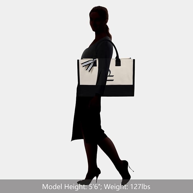 TOPDesign Embroidery Constellation Canvas Bag for Women (Libra)