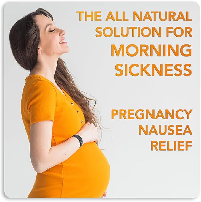 Nausea Relief Wristband for Motion and Sea Sickness | Anti-Nausea Acupressure Bands for Morning Sickness | Sea Bands for Motion Sickness Relief. (Lime)