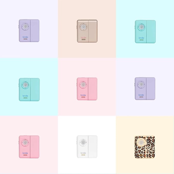 She's Birdie - The Original Personal Safety Door Alarm for Travel, at Home, or Window Security - Portable, Loud Siren, Flashing Light Alert + Built in Flashlight, Rechargeable, Rental Safe (Aqua)