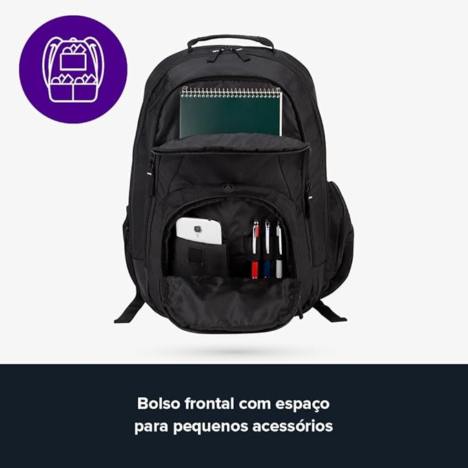 Targus 16 Inch Groove Laptop Backpack, Black - Fits Most Laptops up to 16", Water Resistant Travel Backpack for Business Commuters and Travel (CVR600)