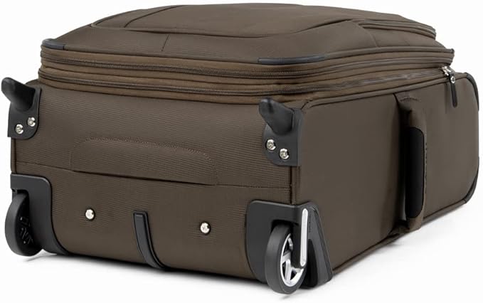 Travelpro Maxlite 5 Softside Expandable Upright 2 Wheel Carry on Luggage, Lightweight Suitcase, Men and Women, Mocha, Carry On 22-Inch