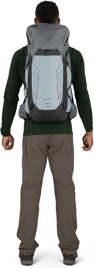 Osprey Talon Pro 30L Men's Hiking Backpack with Hipbelt, Mars Orange