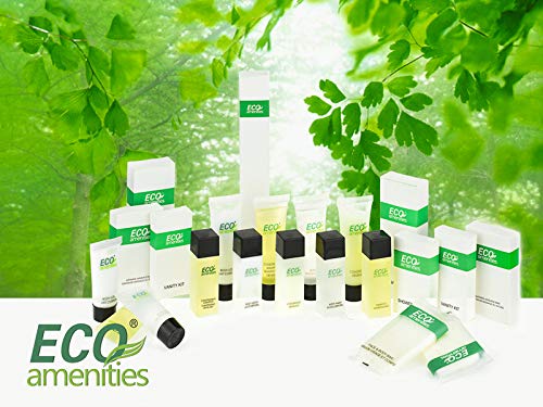 ECO Amenities 150-Piece Travel Kit: Soap, Shampoo & Conditioner Mini Kits in Toiletry Bags - Trial Size Bars & Sets (1oz each) - Shampoo And Conditioner Set