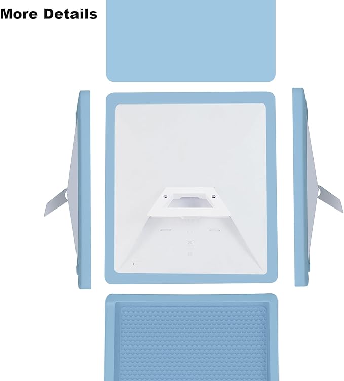 Starlink Mini Protective Cover, Starlink Mini Accessories Silicone Protective Case for Starlink Mini Dish Blue
