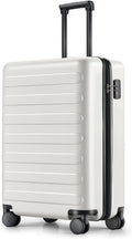 Carry on Luggage 22 X 14 X 9 Airline Approved, 20 Inch Luggage for 3-5 Days Travel, Double Spinner Wheels, 100% Hardshell PC, TSA Lock (05-Lily White (Basic), Carry-On 20-Inch)