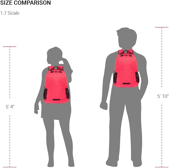 SwissGear Cecil 5505 Laptop Backpack, Teaberry, 18-Inch