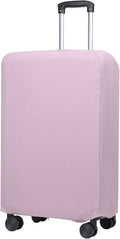 PATIKIL Luggage Cover, Suitcases Covers Elastic Carry on Cover Protector Washable Scratch-Resistant Fits 26-27 Inch Luggage for Travel Business Trips, Lavender Purple