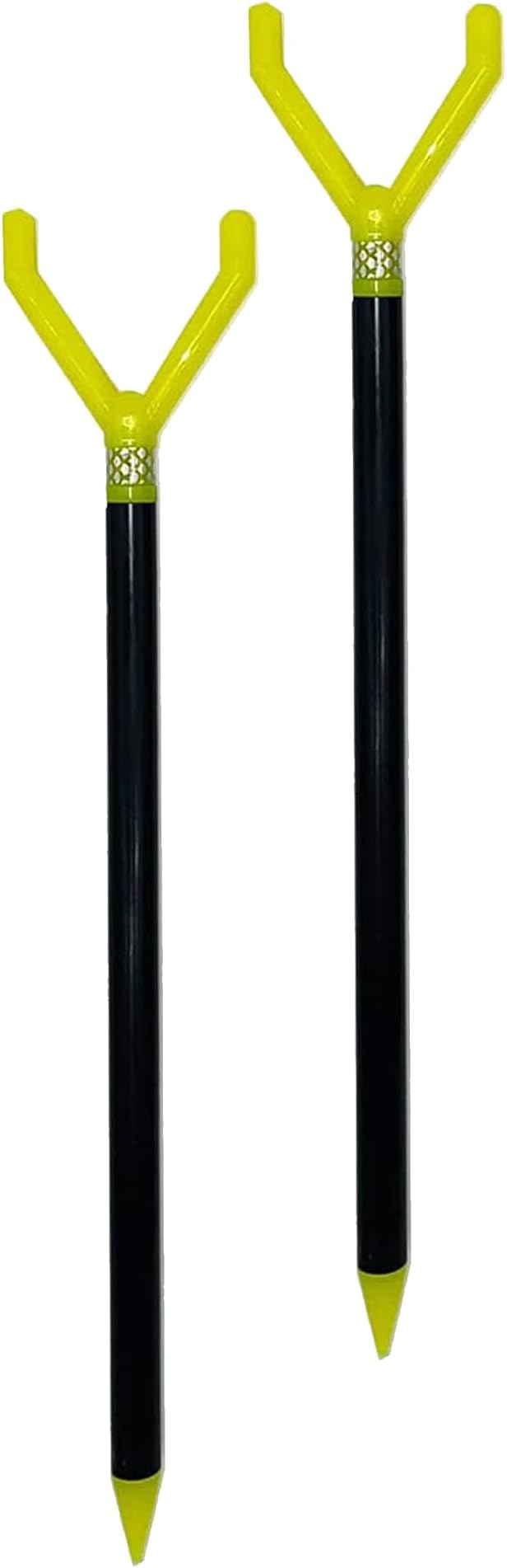 Fishin’ Stix Trident Telescoping Fishing Rod Holders – Extendable 12"–30", 50 lb+ Capacity, Sand Stake Pole Stand for Surf Fishing, Bank Angling, Catfish Rods, Lure & Bait Setup