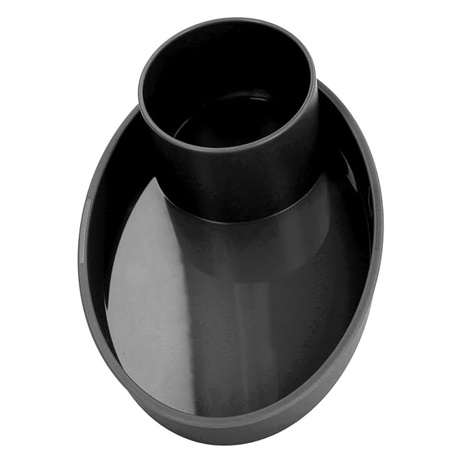 Snack Tray for Kids Car Seat with Secure and Sturdy Design, Versatile Usage, Compact and Portable Design, Easily Attachable, Cup Holder (Black)