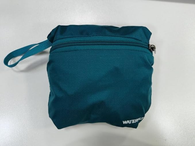 WATERFLY Foldable Lightweight Hiking Backpack: 15L Packable Traveling Daypack Men Women Ultralight Thin Casual Day Pack Bag for Outdoor Sports Camping Beach Park (Green)