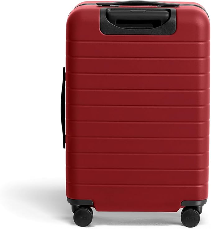 Away Bigger Carry-On Luggage, Lightweight Hardside Large Suitcase with Spinner Wheels, TSA Lock, Airline Approved, Tango Red