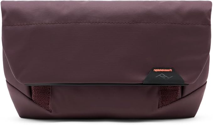 Peak Design Field Pouch V2, Eclipse, 2-in-1 Organizer and Sling Bag, Adjustable Shoulder Strap and Integrated Belt Loops, Weatherproof Nylon Canvas, Organizer Pouch or Carry Bag for Men and Women