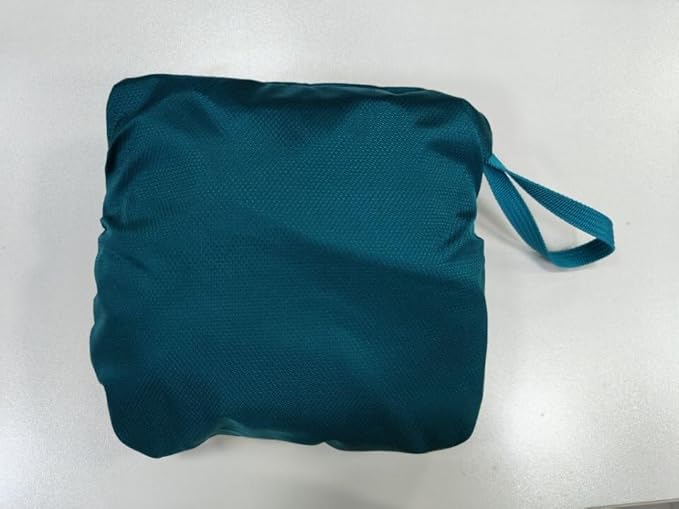 WATERFLY Foldable Lightweight Hiking Backpack: 15L Packable Traveling Daypack Men Women Ultralight Thin Casual Day Pack Bag for Outdoor Sports Camping Beach Park (Green)