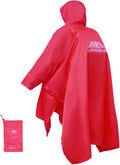 longsinger Rain Poncho for Adult, Waterproof Rain Poncho with Hood and Sleeve, Ideal for Hiking, Hunting, Camping