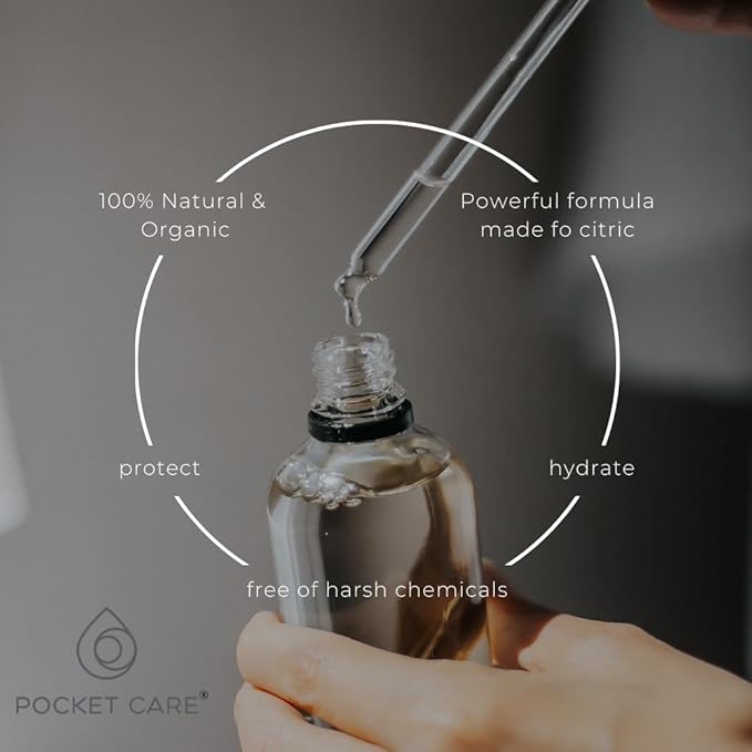 POCKET CARE | 2 Pack Sport Perfume Hand sanitizer Spray 15 ml - Spray for Hands | Organic Moisturizing Spray | Travel Size - Travel Accessories | 100% natural