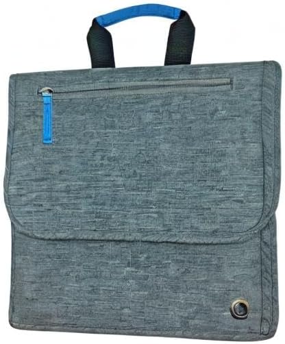 SO~MINE Airplane Pocket Organizer | Tray Table Cover | In Flight Seat Back Organizer Bag | Commuter Essential Travel Bag | Media Pouch For Flying | Travel Gift | Attaches To Luggage