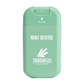 Power Mist Hand Sanitizer Spray, Scented Hydrating Hand Sanitizers Travel Size Refillable, Pocket Portable 1-Pack (Mint Reverie) 0.93Fl Oz 460-Sprays Each