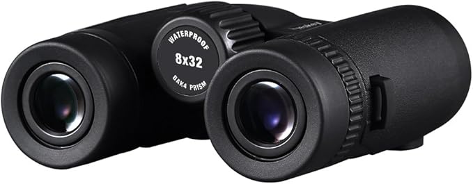 Wingspan Optics FieldView 8X32 Compact Binoculars for Bird Watching. Lightweight and Compact for Hours of Bright, Clear Bird Watching. Also for Outdoor Sports Games and Concerts