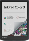 PocketBook InkPad Color 3 E-Book Reader - Enhanced 7.8'' Color E-Paper E-Ink Screen - Eye-Friendly E-Reader for Comics - SMARTlight - Audiobooks & Text-to-Speech - Bluetooth® & Built-in Speaker