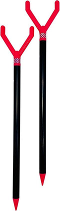 Fishin’ Stix Trident Telescoping Fishing Rod Holders – Extendable 12"–30", 50 lb+ Capacity, Sand Stake Pole Stand for Surf Fishing, Bank Angling, Catfish Rods, Lure & Bait Setup