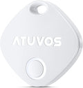 ATUVOS Air Tracker Tag-1 Pack, Bluetooth Luggage Tracker Works with Apple Find My APP (iOS Only, Not for Android), Keys Finder and Item Locator for Luggage, Backpack, Suitcases, Replaceable Battery