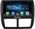 Kunfine Car Android Navigation Stereo GPS Radio Reverse Camera Display 9" IPS Touchscreen Headunit Tablet Pad Media Player for Subaru Forester 2007-2013, if Applicable Quad Core 1G+16G