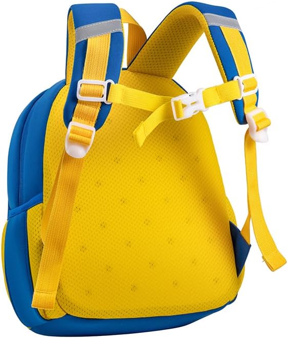 Padgene Toddler Harness Backpacks Safety Leash Kids Anti Lost Kindergarten Preschool Backpack Neoprene Lightweight Animal Schoolbag 3D Cartoon Dinasour Mini Travel Bag for Boys Girls Ages 3-5