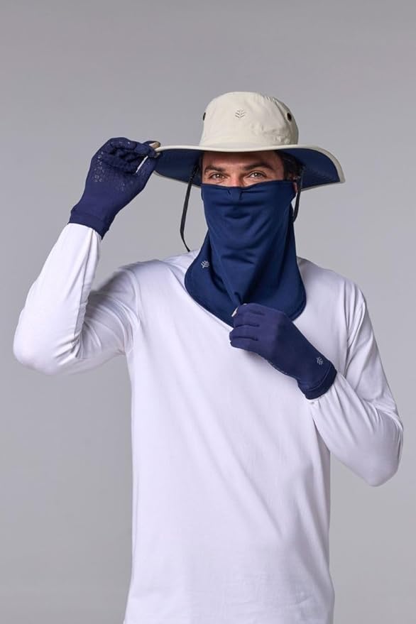 Coolibar UPF 50+ Men's Women's Matchplay Golf Hat - Sun Protective