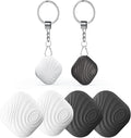 Key Finder, Bluetooth Tracker Item Locator with Key Chain for Keys Pet Wallets or Backpacks, Bluetooth Locator Tags Android and iOS Batteries Include