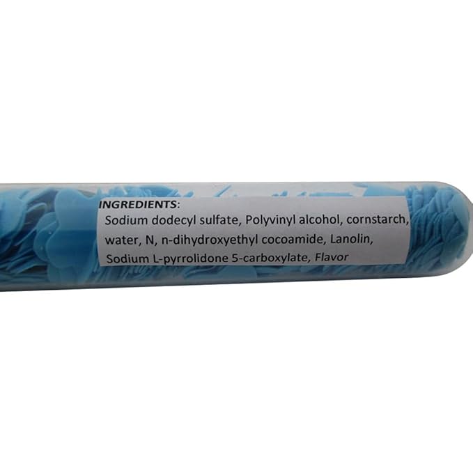 Flower Paper Soap Sheets (Pack of 4) - Portable Disposable Travel Paper Soap Confetti - Foaming Hand Washing Scented Soap Flakes for Indoor, Travel, Camping, Hiking, Outdoor, (Blue)
