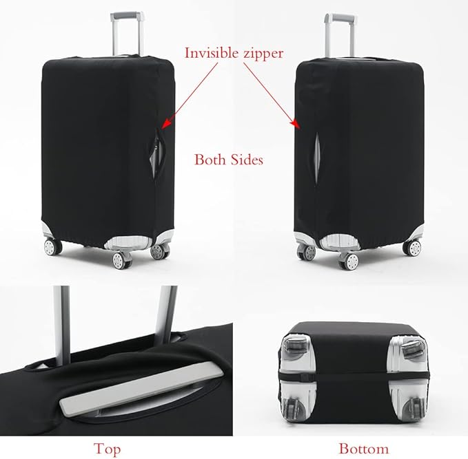 Travelkin Luggage Covers For Suitcase Tsa Approved,Suitcase Cover Protector Fit 18-21 Inch Luggage