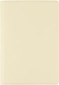 Fenice Classic Passport Cover Holder Wallet Case for Travel Essential RFID Blocking Vegan Leather Waterproof (IVORY)