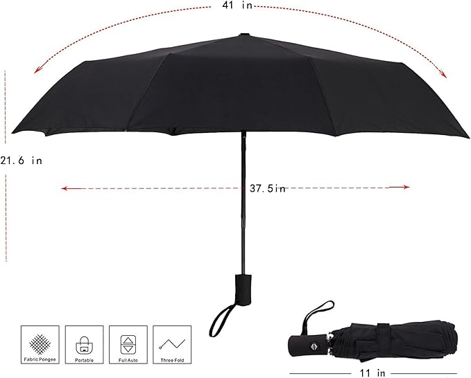 SY COMPACT Travel Umbrella Windproof Automatic Umbrellas Small Compact UV Sun Protection Factory Outlet Umbrella