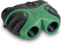 Easter Gifts for 3-12 Years Old Boys, VNVDFLM Compact 8x21 Shock Proof Green Binoculars for Bird Watching Kids Telescope for Teens Toys for 5-10 Years Old Girls (Green)