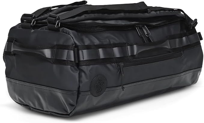 Baboon to the Moon Go-Bag Medium 40L – Detachable Straps, Small Duffle Bag for Travel, Gym Bag for Women, Mens Travel Bag, Duffel Bags for Traveling, Travel Duffel Bags for Women (Black)