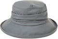 Comhats Rain Hat for Women Waterproof Wide Brim Sun Hats for Ladies UV Protection Summer Bucket Hats Beach Packable 55-62CM
