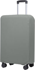 PATIKIL Luggage Cover, Suitcases Covers Elastic Carry on Cover Protector Washable Scratch-Resistant Fits 22-23 Inch Luggage for Travel Business Trips, Gray