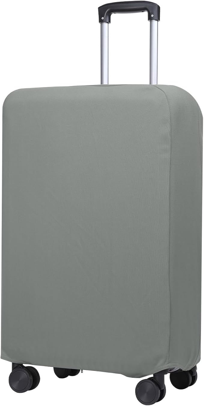 PATIKIL Luggage Cover, Suitcases Covers Elastic Carry on Cover Protector Washable Scratch-Resistant Fits 28-29 Inch Luggage for Travel Business Trips, Gray
