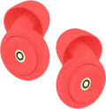 Ear Plugs for Sleeping Reusable Earplugs for Concerts Noise Cancelling Soft Silicone Noise Reduction Earbuds for Travel, Focus, Work 33-45dB Hearing Protection with 9 Ear Tips & Case(Red)