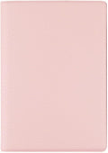Fenice Classic Passport Cover Holder Wallet Case for Travel Essential RFID Blocking Vegan Leather Waterproof (PINK)
