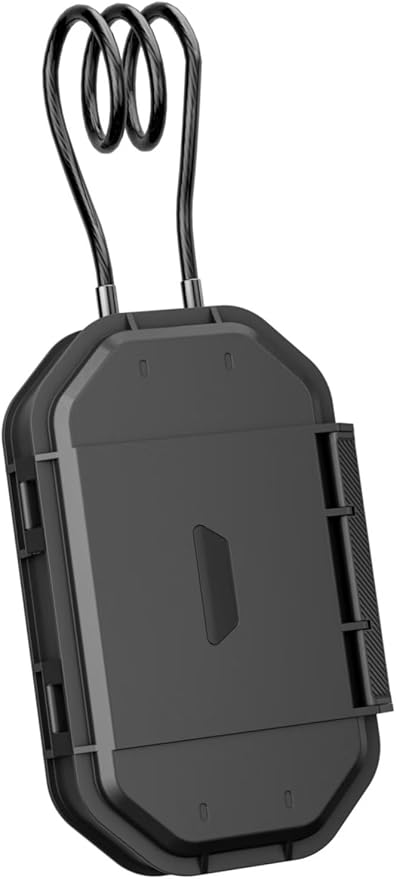 portable Safe Box, Combination Security Case LockBox with Code, Waterproof Anti-Theft Mini Travel Safe Box with Removable Chain, Portable Lock Box for Home, Office, Christmas