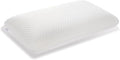 Memory Foam Bed Pillows, Pillow for Side and Back Sleeper, Pillow for Neck Pain Relief, Washable Removable Cover, Soft, White (Queen)