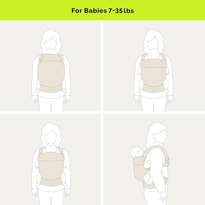 Baby Carrier Newborn to Toddler (Houndstooth)