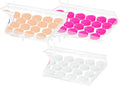 Ultra-Soft Noise Cancelling Sleeping Ear Plugs - Moldable Silicone，Wear Comfortable Noise Repairing Ear Plugs,Reusable,for Adults, Kids and Swimming (Color 3, Round)