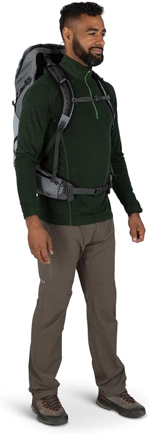 Osprey Talon Pro 30L Men's Hiking Backpack with Hipbelt, Mars Orange