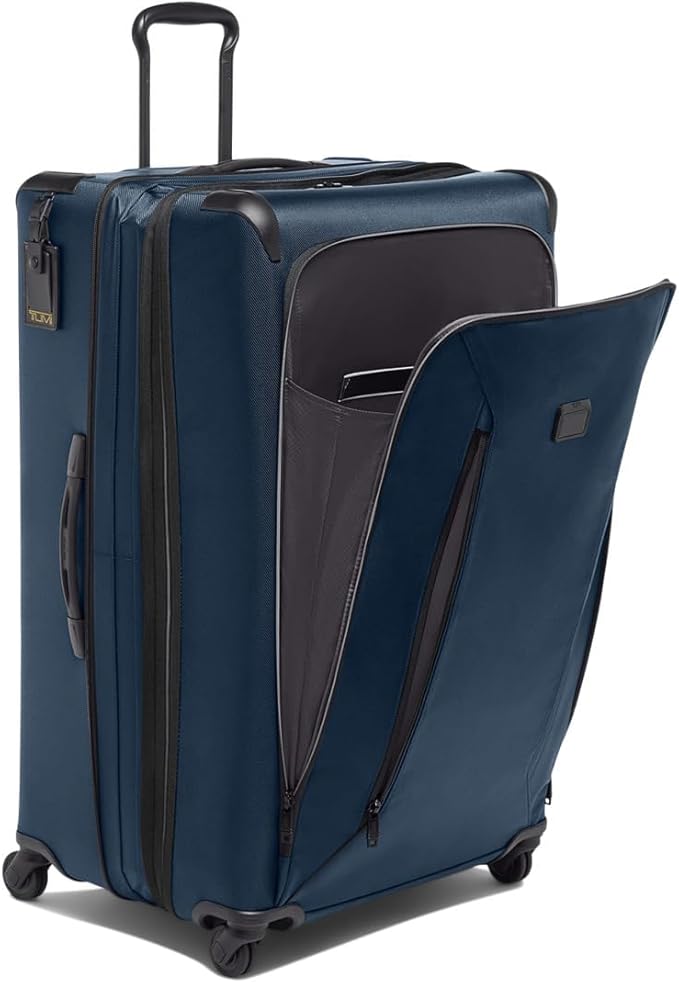 TUMI - Aerotour 4 Wheel Expandable Luggage - Men's and Women's Lightweight Business and Leisure Travel Suitcase - 31" Extended Trip Expandable Packing Case, Navy