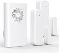 Wireless Door Chime for Business Entering, Door Open Alarm for Kid/Toddler Home Safety (500ft Range 51 Ringer) Door Dinger Buzzer Alert, 1 Receiver +2 Sensor