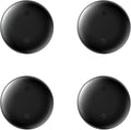 air Tags-4 Pack Android,Android Compatible Air Tracker Tag - Tracker Tags for Android Phones, Supports Google Find My Device, 2025 New Model (Black 4 Pack)